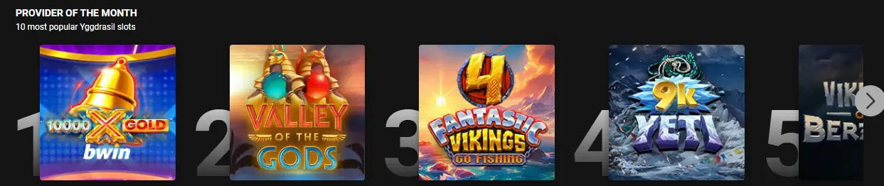 Welkomstbanner van het online casino – openingsbeeld